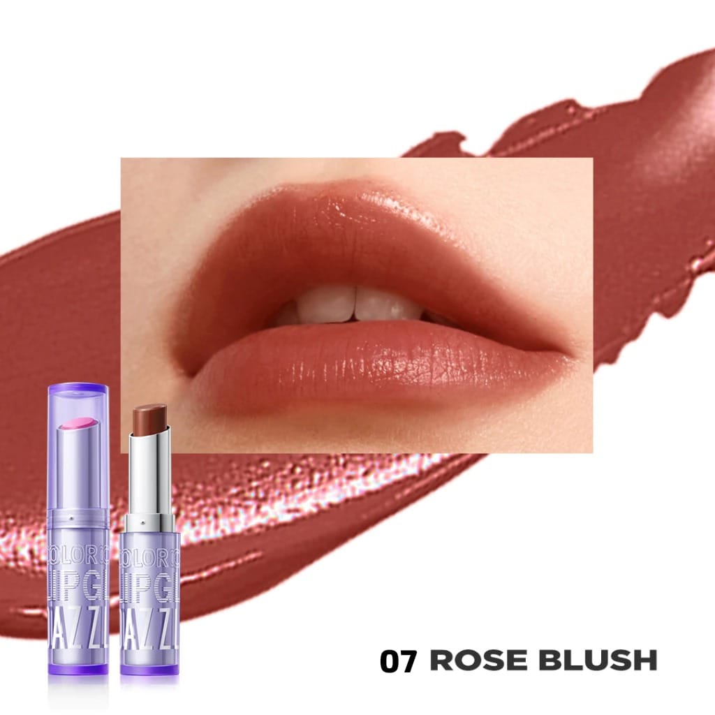 Dazzle Me Color Chrome Lip Glaze 3gr - 07 Rose Blush