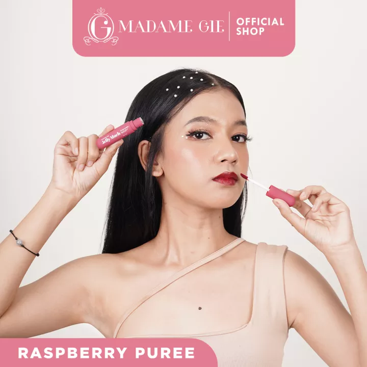 Madame Gie Jelly Much Gel Lip Tint - 04 Raspberry Pure