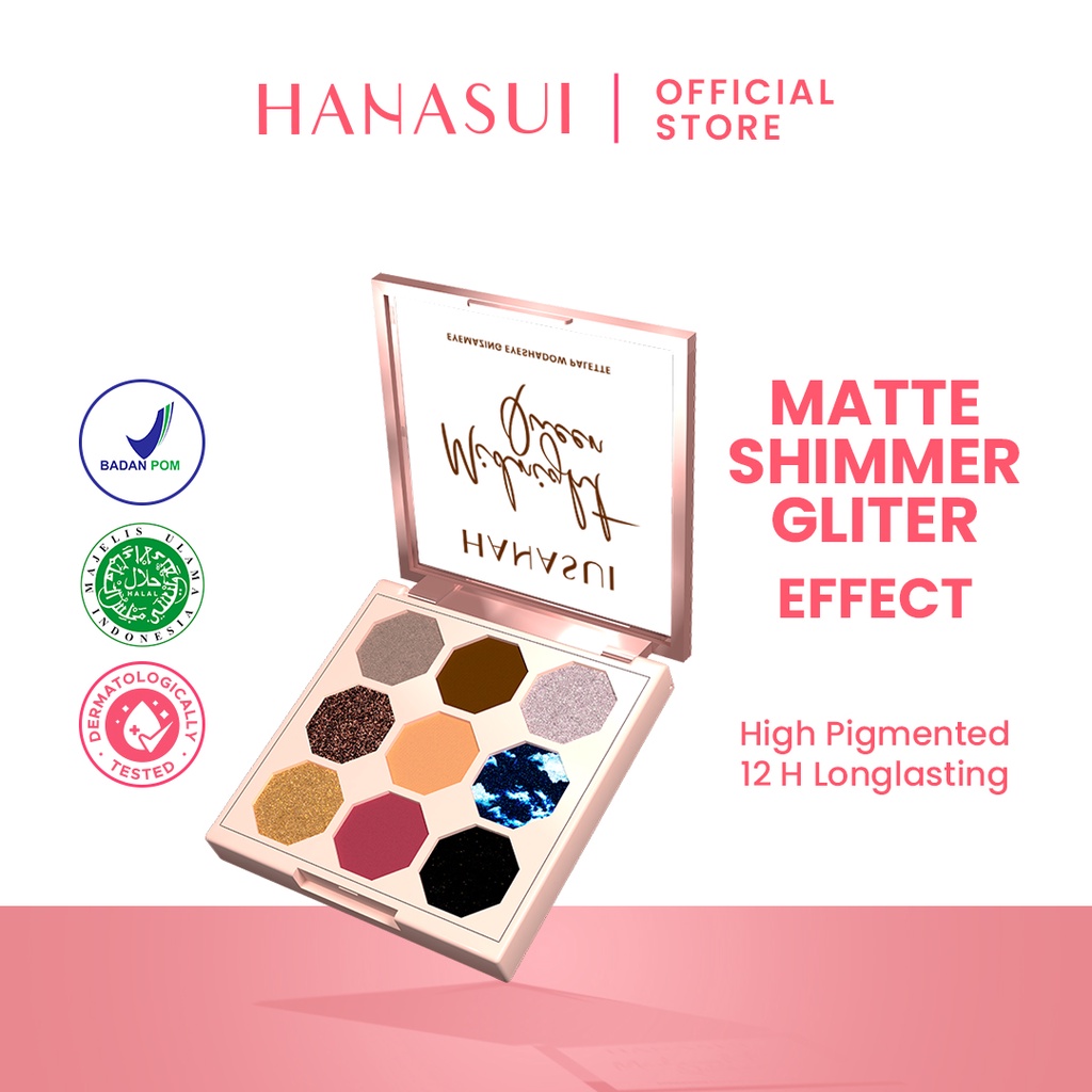 Hanasui Eyemazing Eyeshadow Palette - Midnight Queen