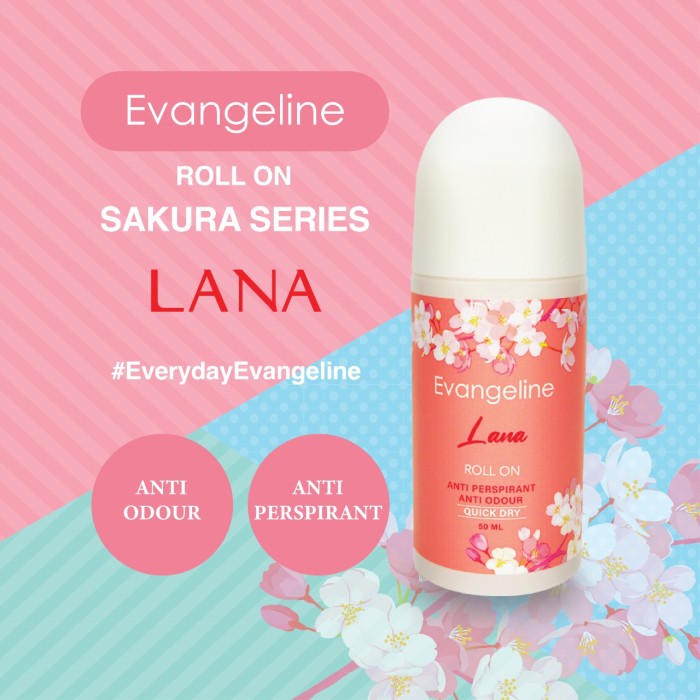 Evangeline Sakura Roll On 50ml - Lana