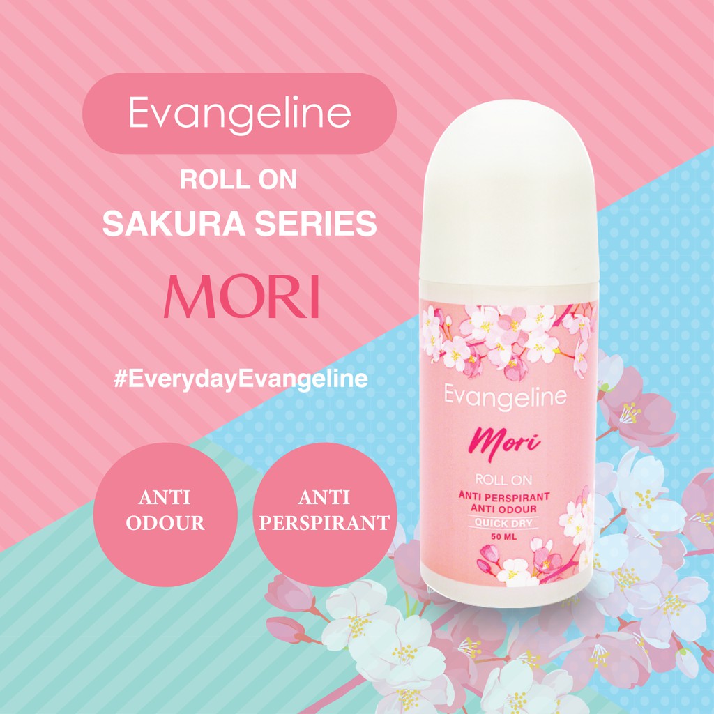 Evangeline Sakura Roll On 50ml - Mori