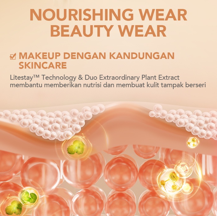YOU Noutriwear+ Flawless Cushion Foundation REFILL - W703 Warm Ivory YOU Noutriwear+ Flawless Cushion Foundation REFILL - W703 Warm Ivory