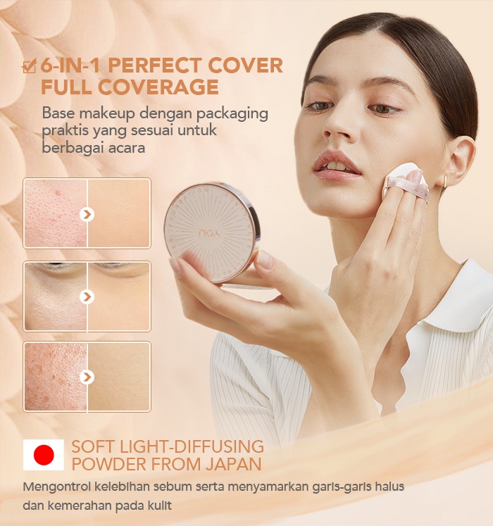 YOU Noutriwear+ Flawless Cushion Foundation REFILL - W703 Warm Ivory YOU Noutriwear+ Flawless Cushion Foundation REFILL - W703 Warm Ivory