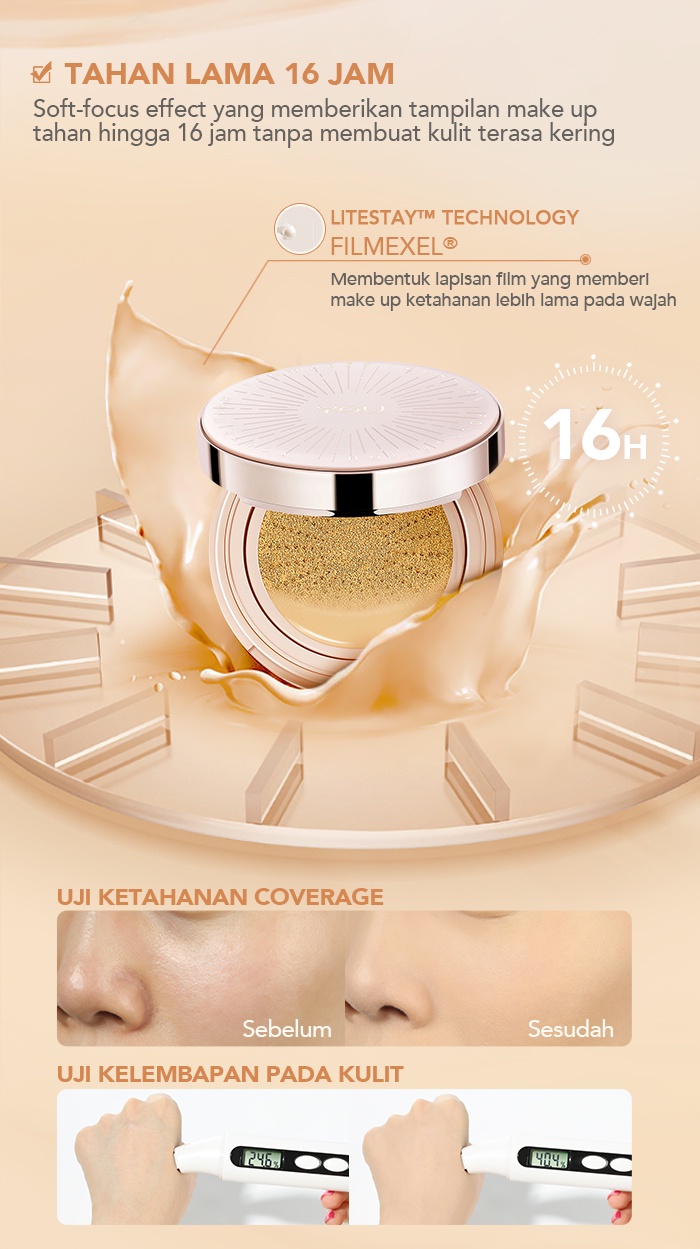 YOU Noutriwear+ Flawless Cushion Foundation REFILL - W703 Warm Ivory YOU Noutriwear+ Flawless Cushion Foundation REFILL - W703 Warm Ivory