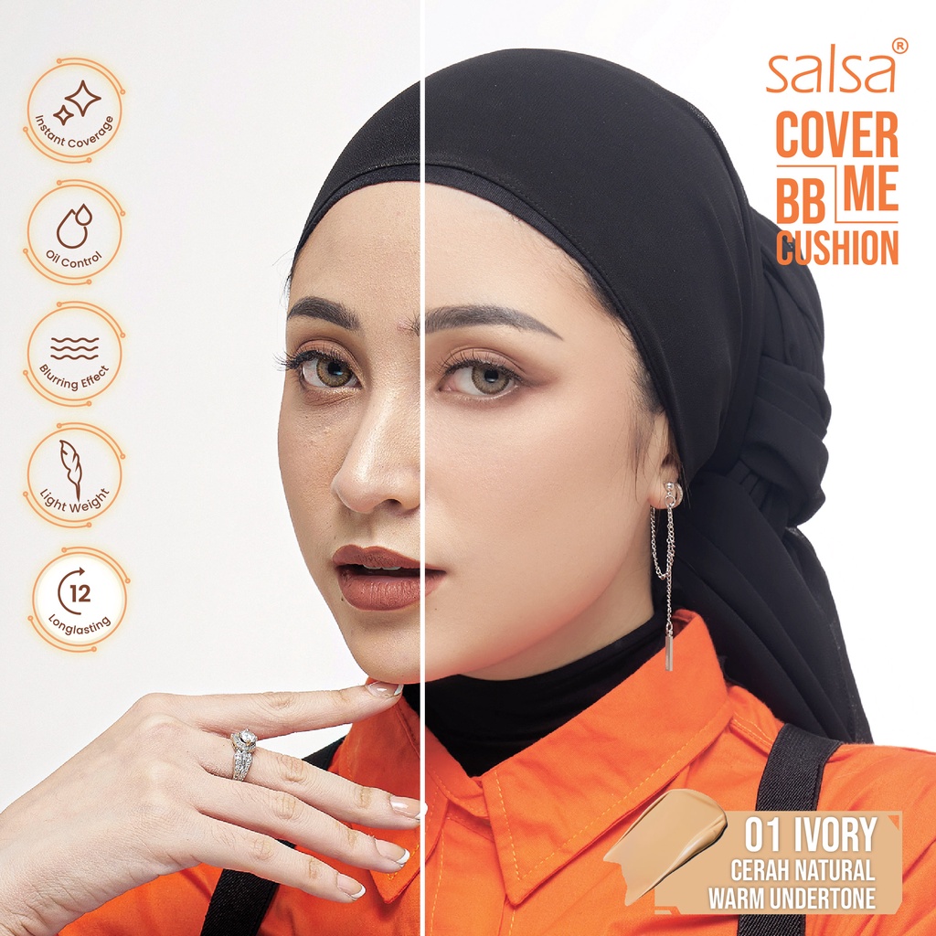Salsa Cover Me BB Cushion - Ivory