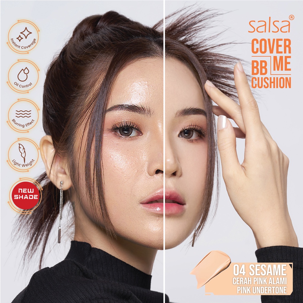 Salsa Cover Me BB Cushion - Sesame