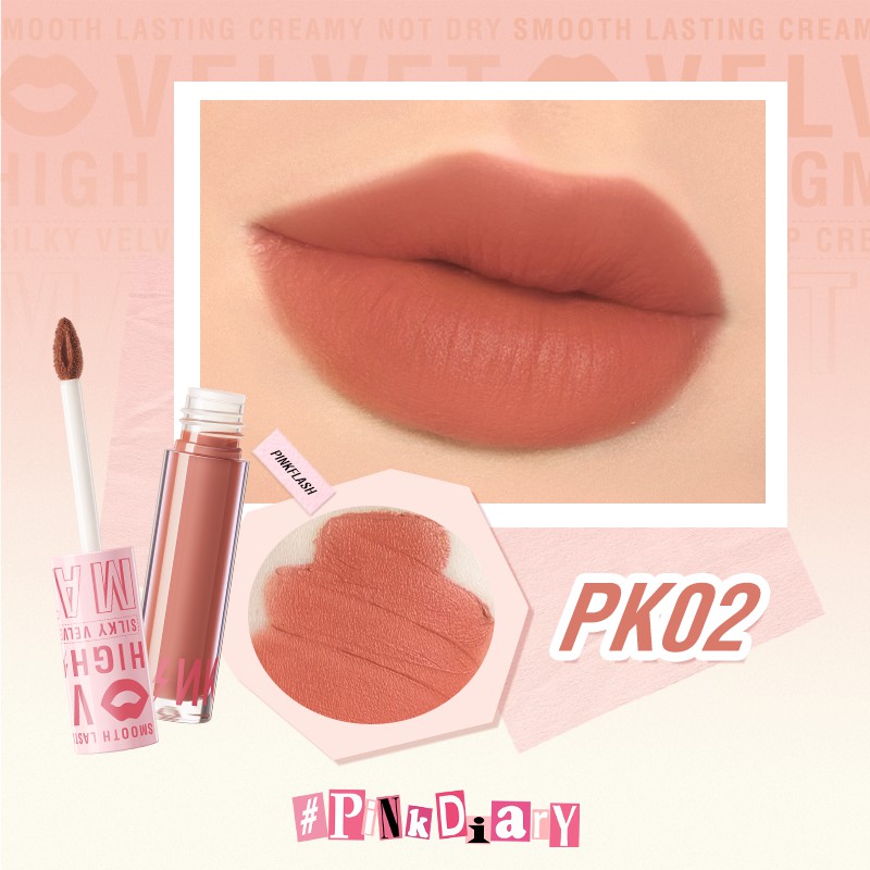 Pinkflash Silky Velvet Lip Cream PF-L04 - PK02