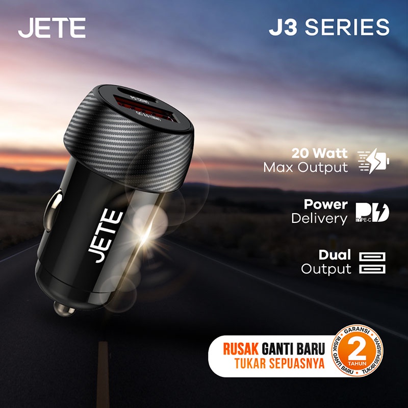 JETE Car Charger J3 20W