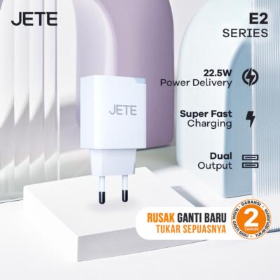 JETE Adaptor E2 Power Delivery 2Out 22,5W