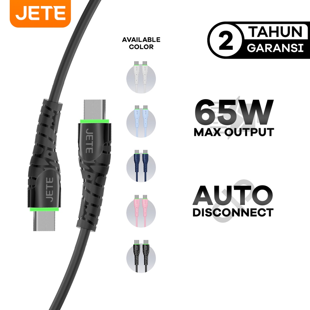 JETE Kabel Tiny5 - Type-C to Type-C