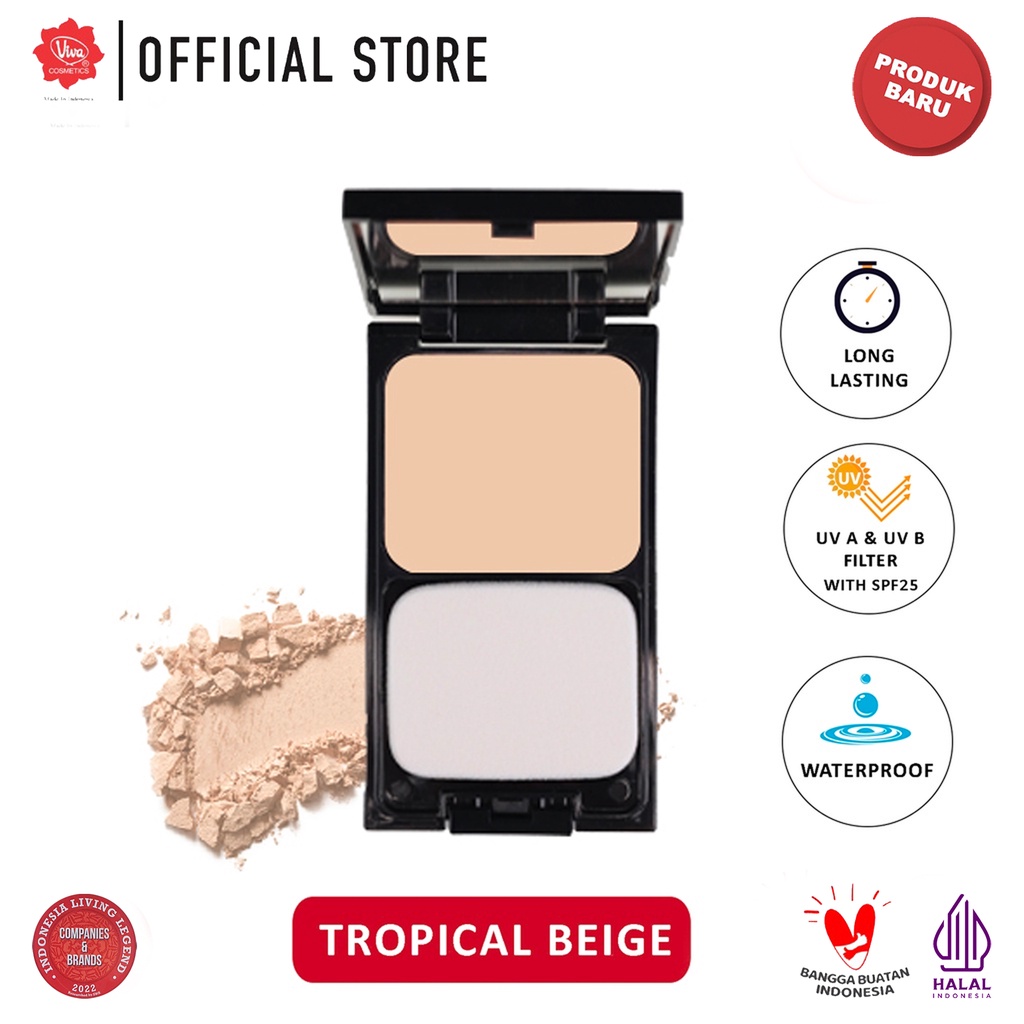Viva Queen Perfection Natural Bright Two Way Cake SPF25 11gr - Tropical Beige