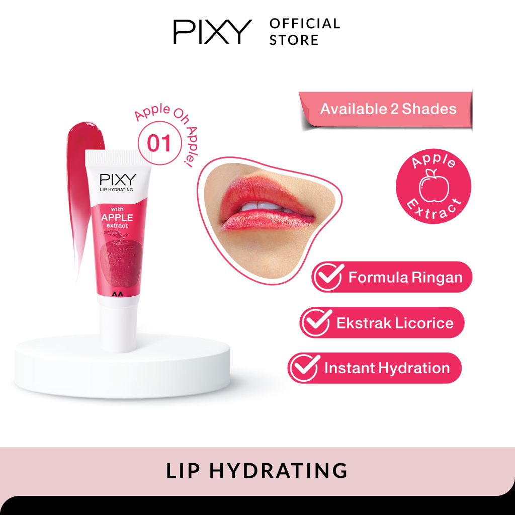 Pixy Lip Hydrating 8ml - 01 Apple Oh Apple!