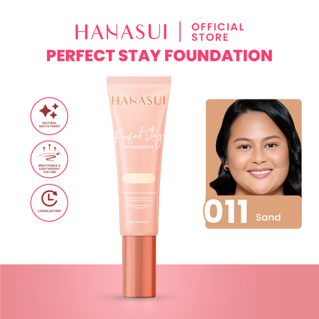 Hanasui Perfect Stay Foundation 25gr - 11 Sand