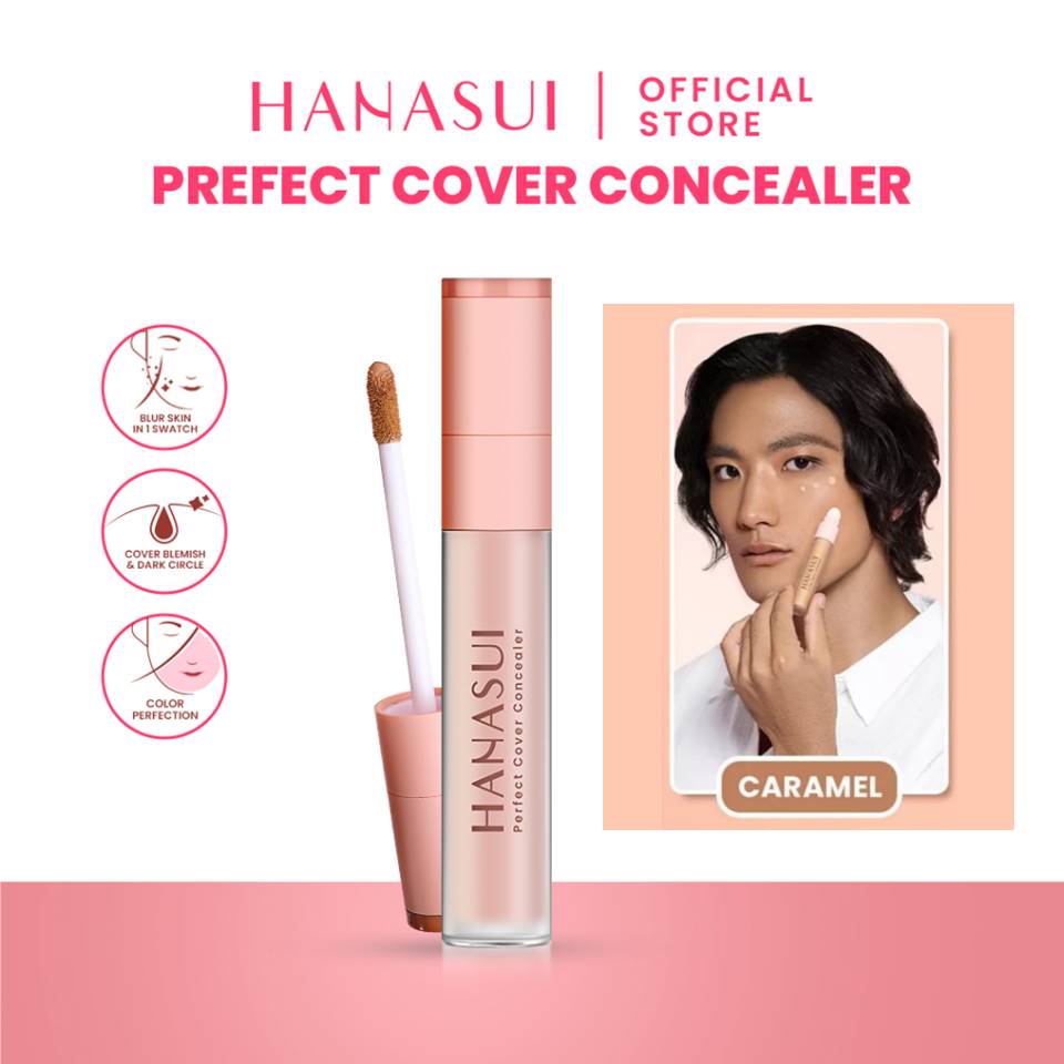 Hanasui Perfect Cover Concealer 4.5gr - 03 Caramel