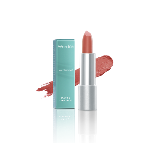 Wardah Exclusive Matte Lipstick 17 Gorgeous Pink *