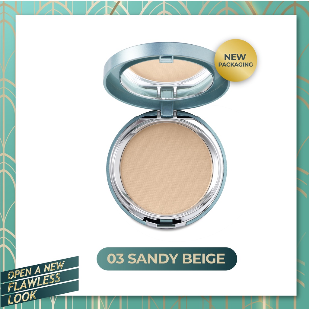 Wardah Exclusive Two Way Cake SPF 15 - 03 Sandy Beige 12g