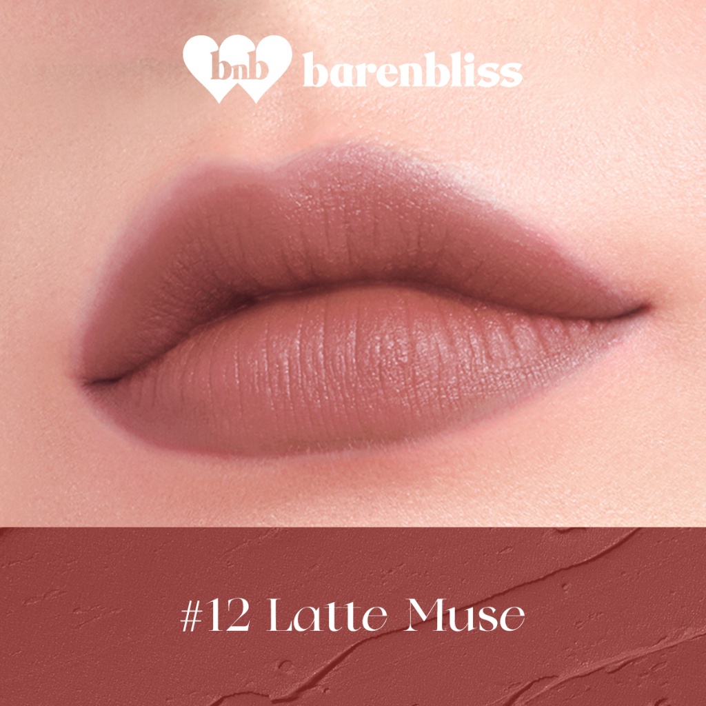BNB Barenbliss Cherry Makes Cheerful Lip Velvet - 12 Latte Muse