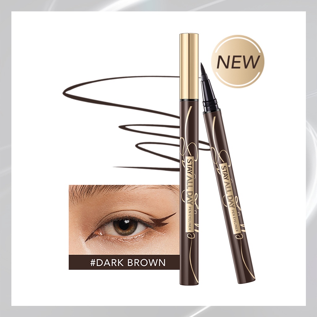 YOU Stay All Day Pen Eyeliner - 02 Dark Brown YOU Stay All Day Pen Eyeliner - 02 Dark Brown