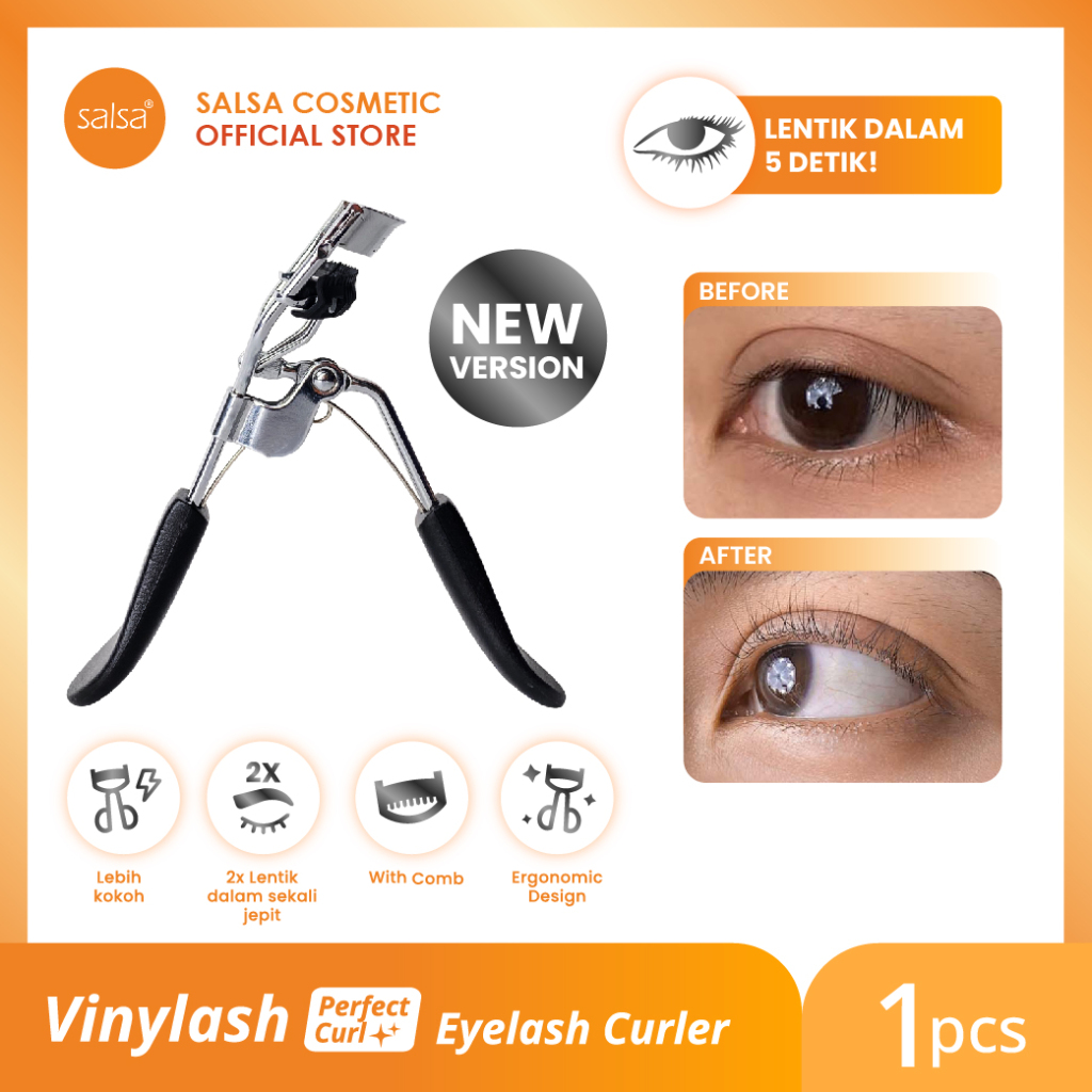 Salsa Vinylash Perfect Curl Eyelash Curler (Salsa Vinylash PRO Eyelash Curler)