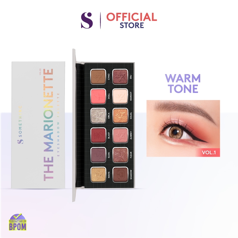 Somethinc The Marionette Eyeshadow Pallete - Vol 01 (Hijau)