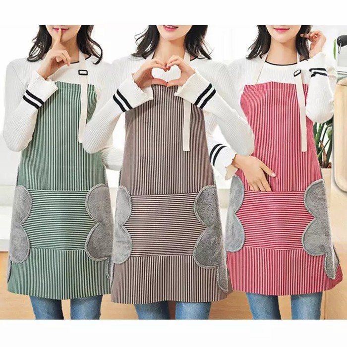 Celemek Masak Premium Bahan Oxford (Cooking Apron) Celemek Masak Premium Bahan Oxford (Cooking Apron)