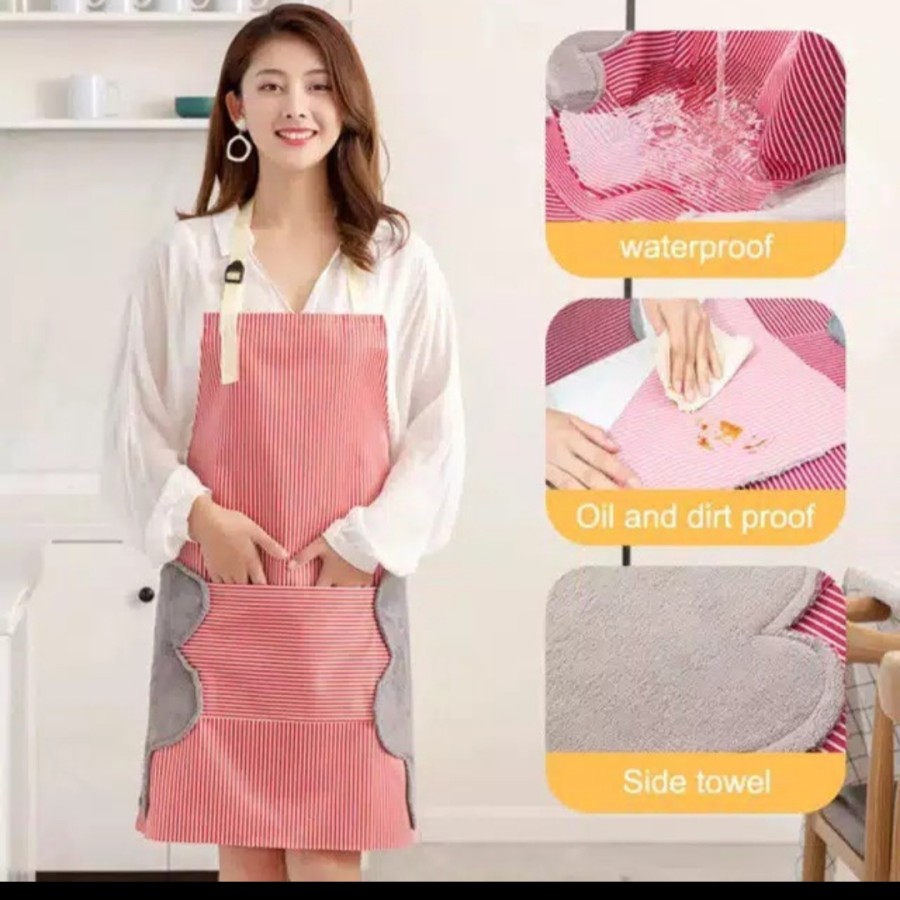 Celemek Masak Premium Bahan Oxford (Cooking Apron) Celemek Masak Premium Bahan Oxford (Cooking Apron)