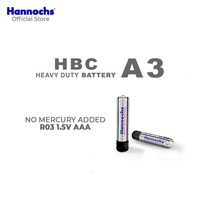 Hannochs Baterai HBC AAA (Isi 4) Hannochs Baterai HBC AAA (Isi 4)