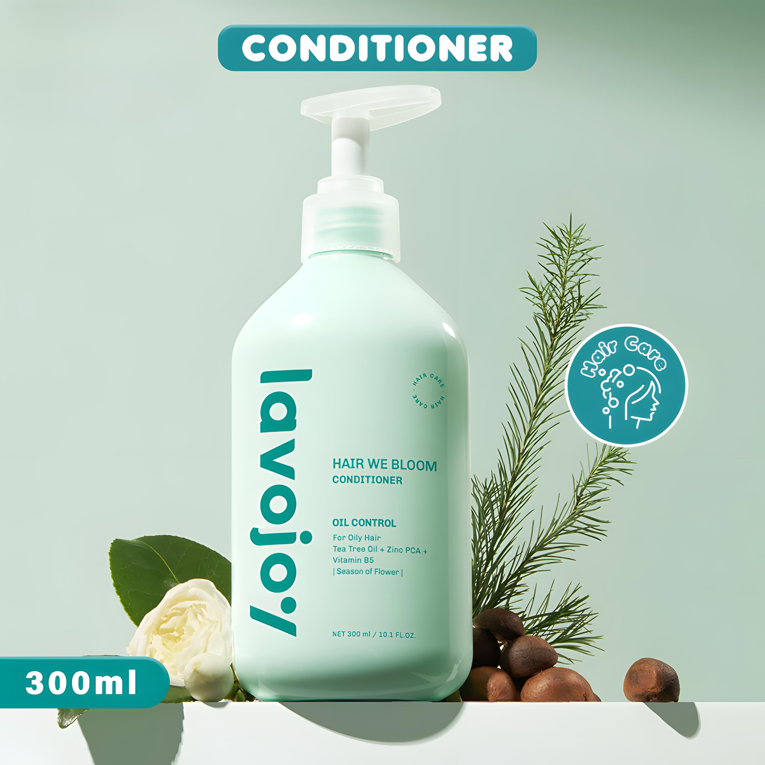 Lavojoy Hair We Bloom Conditioner 300ml - Oil Control (Season Of Flower)