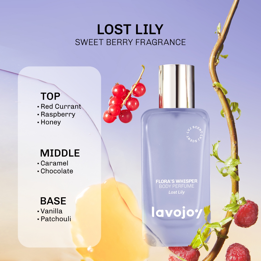 Lavojoy Flora's Whisper Body Perfume 45ml - Lost Lily