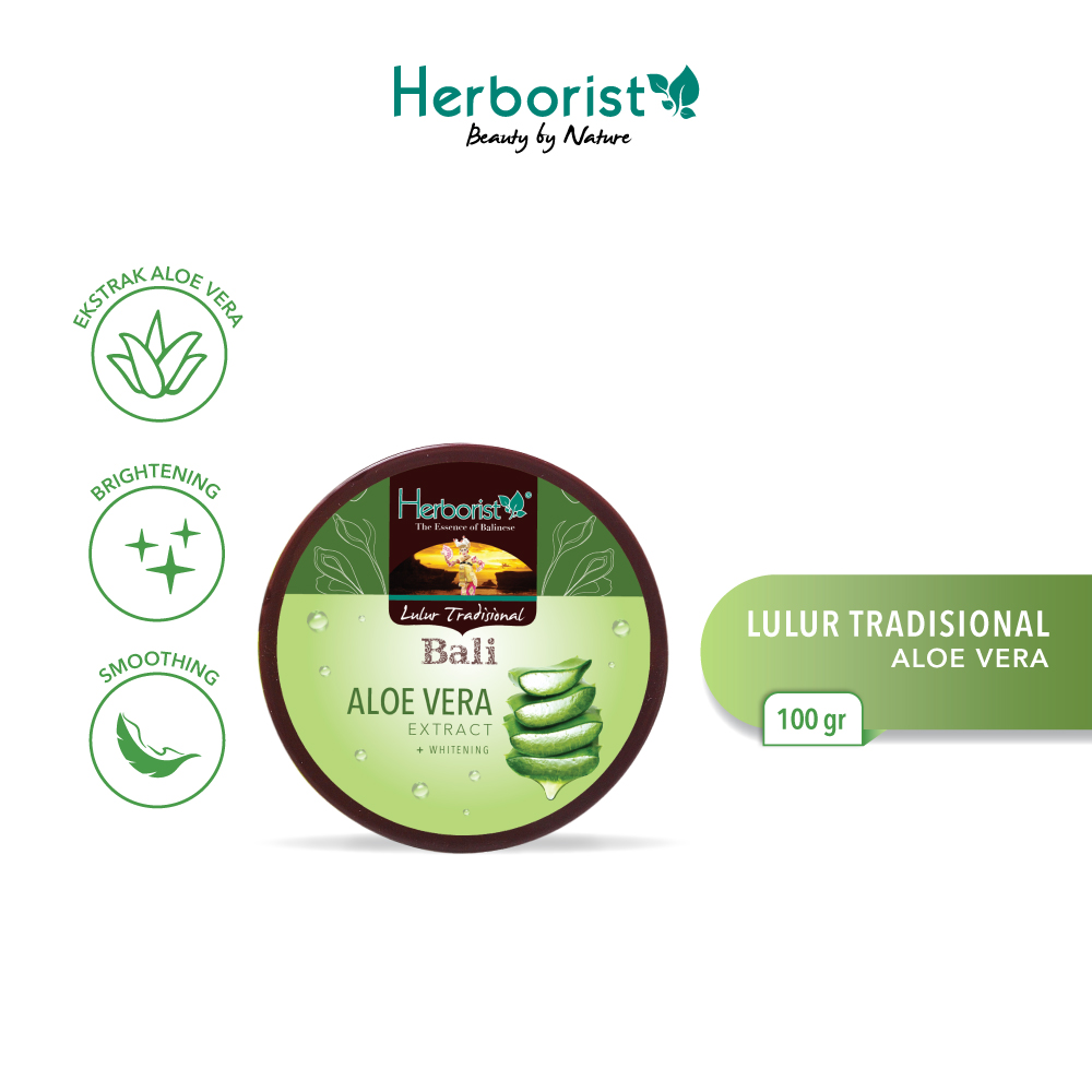 Herborist Lulur Tradisional Bali 100gr - Aloe Vera