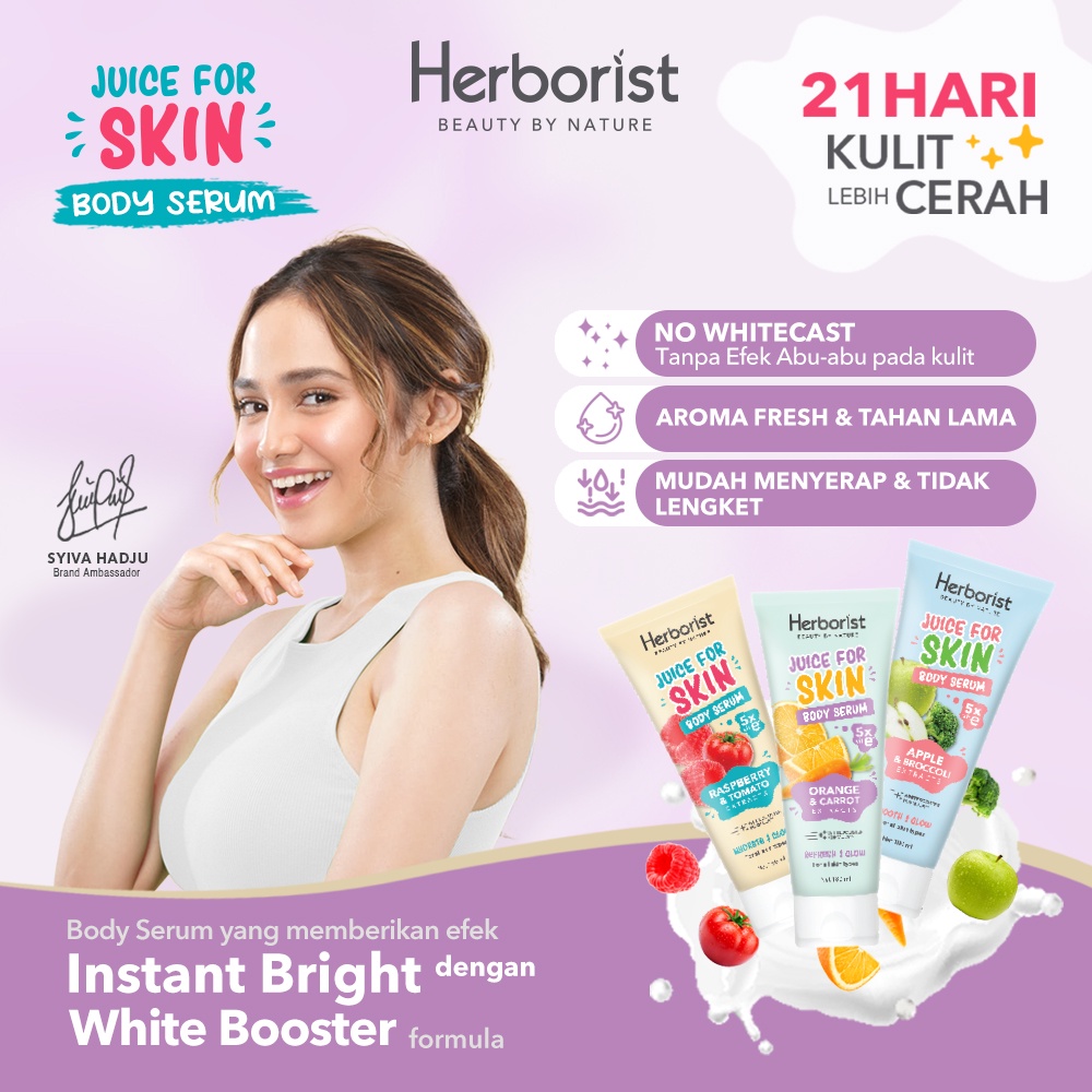 Herborist Juice For Skin Body Serum 180ml - Orange & Carrot (Refresh & Glow) Herborist Juice For Skin Body Serum 180ml - Orange & Carrot (Refresh & Glow)