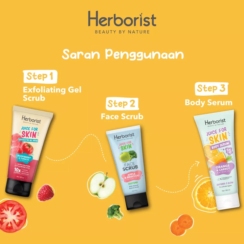 Herborist Juice For Skin Body Serum 180ml - Orange & Carrot (Refresh & Glow) Herborist Juice For Skin Body Serum 180ml - Orange & Carrot (Refresh & Glow)