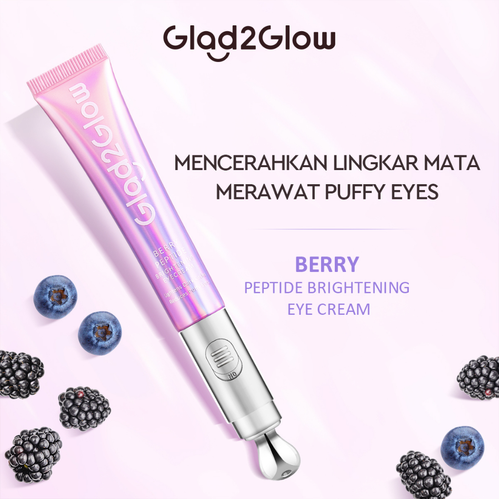 Glad 2 Glow Berry Peptide Brightening Eye Cream 15gr