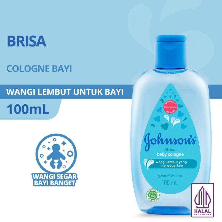Johnsons Baby Cologne 100ml - Brisa