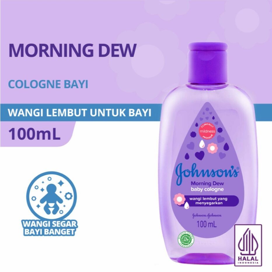 Johnsons Baby Cologne 100ml - Morning Dew