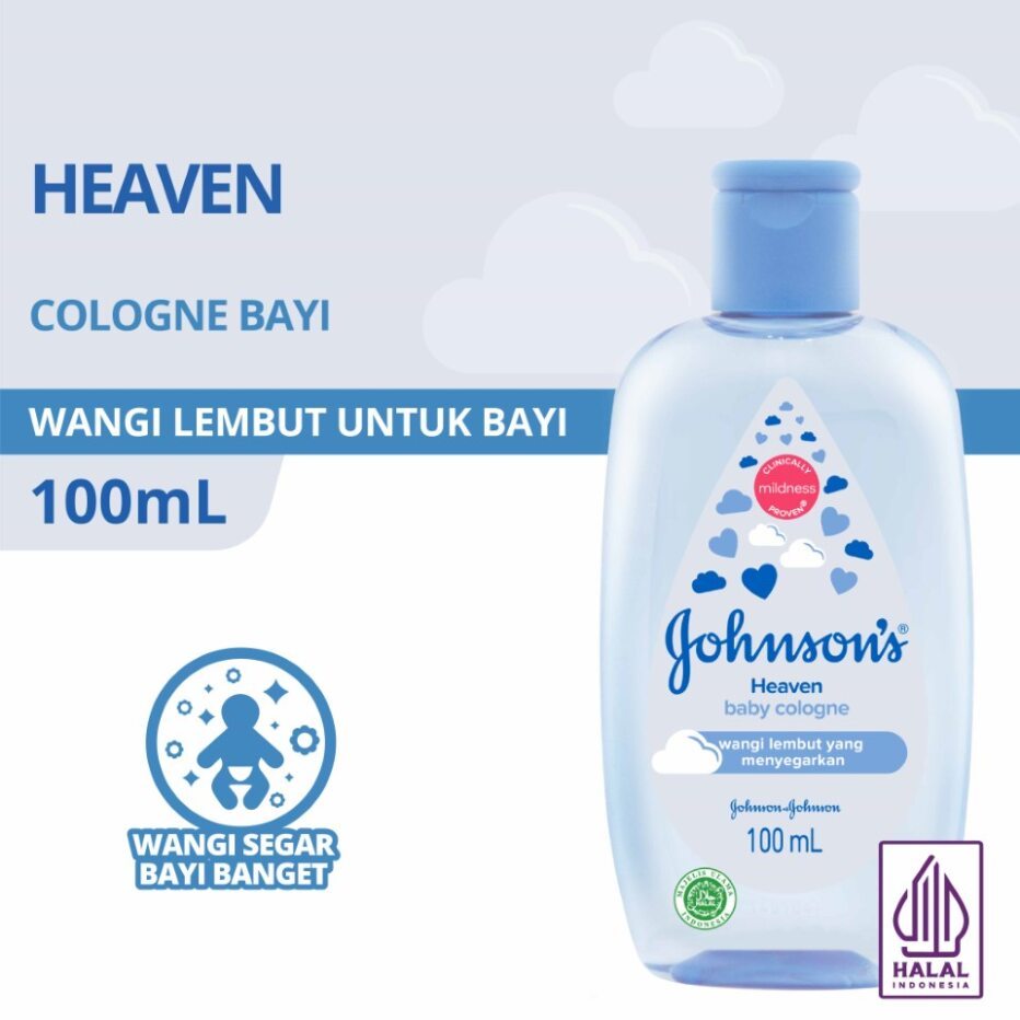 Johnsons Baby Cologne 100ml - Heaven