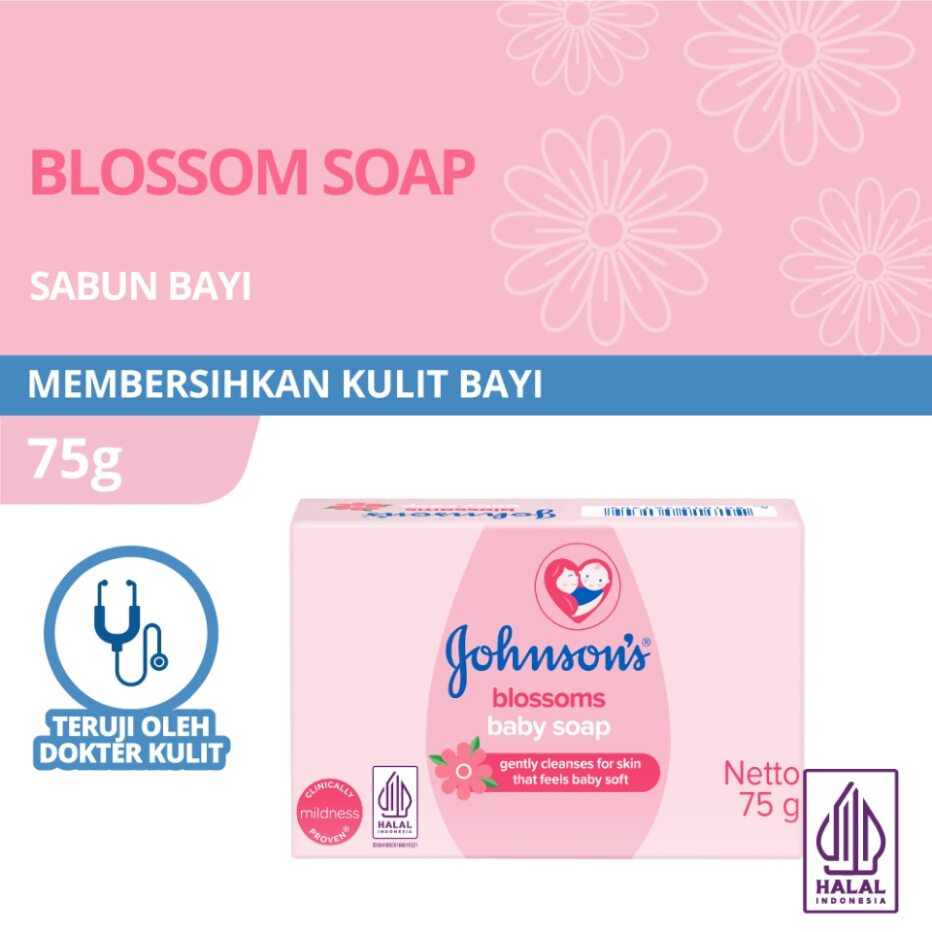 Johnsons Baby Soap 75gr - Blossoms
