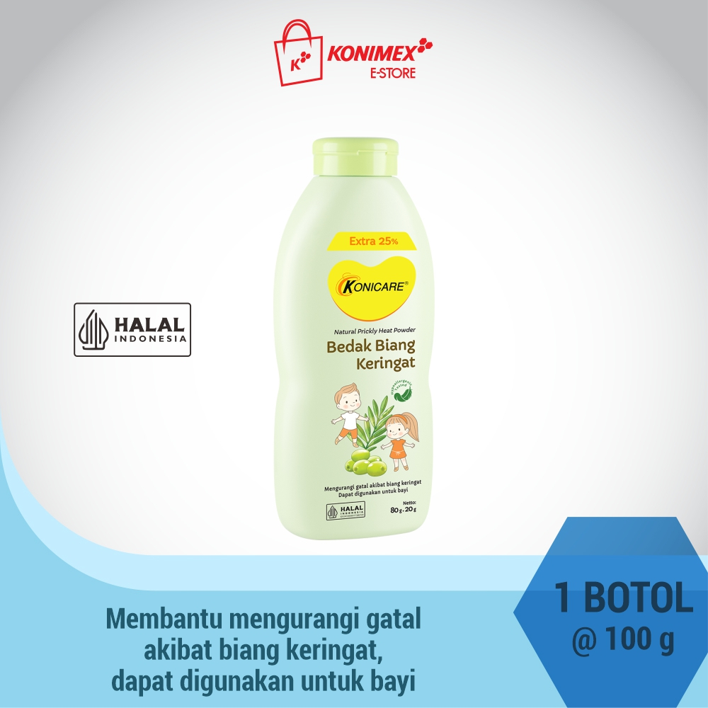 Konicare Bedak Biang Keringat 100gr (80+20) Konicare Bedak Biang Keringat 100gr (80+20)