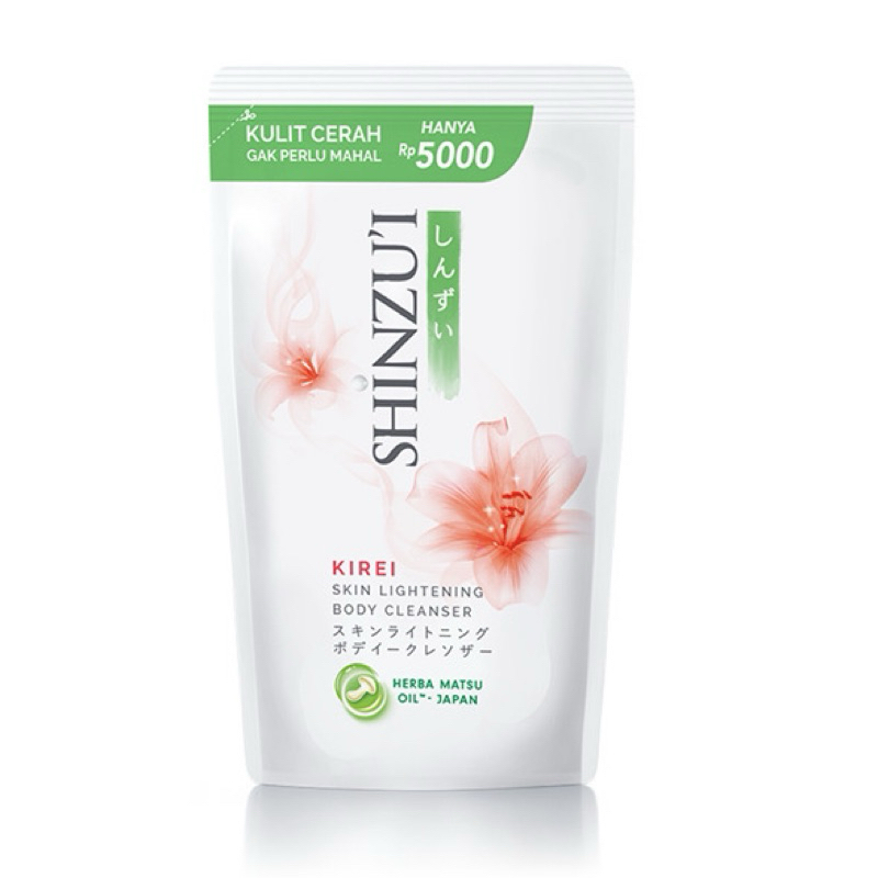 Shinzui Sabun Cair REFILL 85ml Kirei (Body Cleanser) Shinzui Sabun Cair REFILL 85ml Kirei (Body Cleanser)
