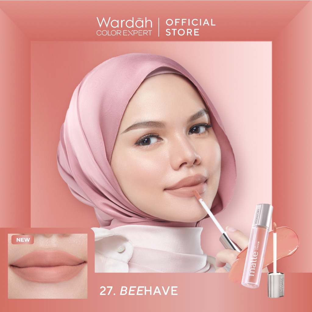 Wardah Exclusive Matte Lip Cream 27 Beehave