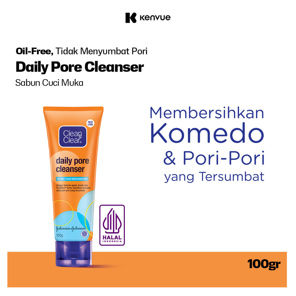 Clean & Clear Cleanser - Daily Pore 100gr