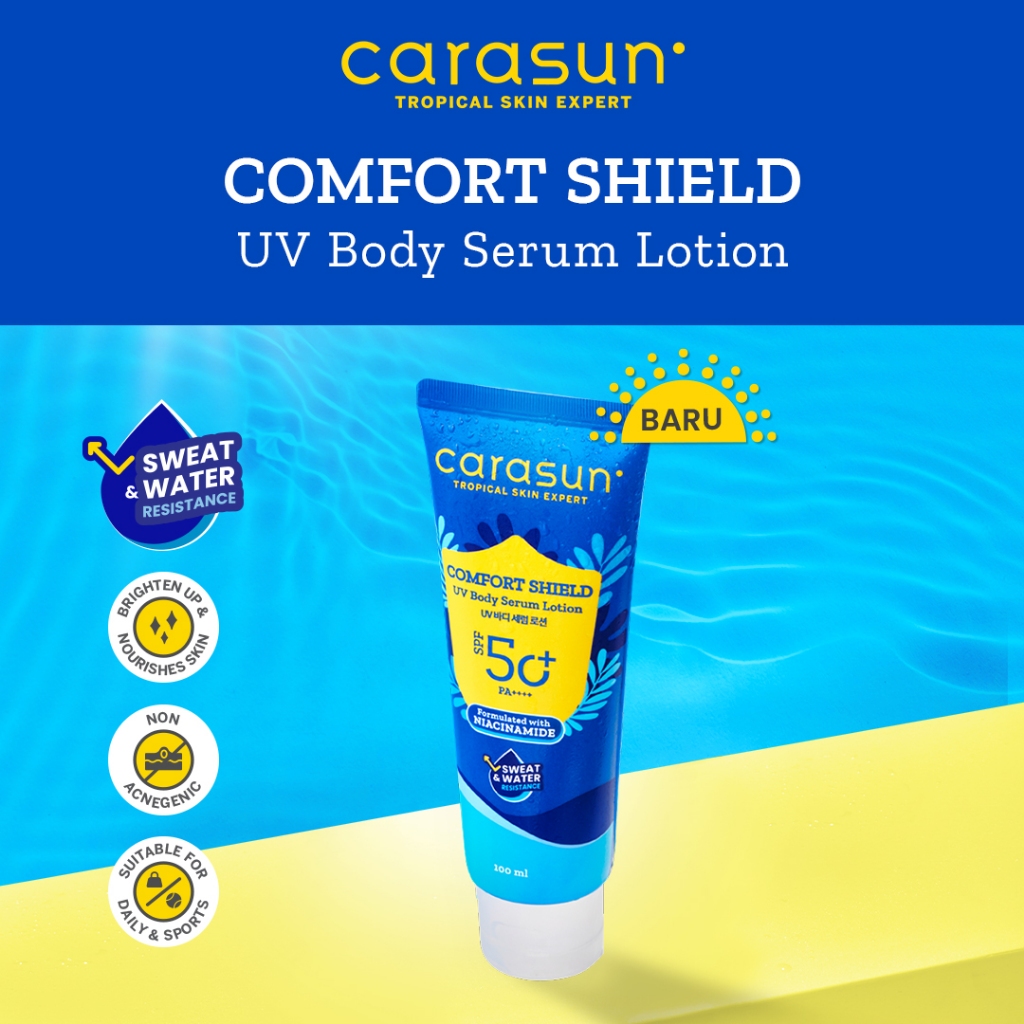 Carasun Comfort Shield UV Body Serum Lotion SPF 50+ PA++++ 100ml Carasun Comfort Shield UV Body Serum Lotion SPF 50+ PA++++ 100ml