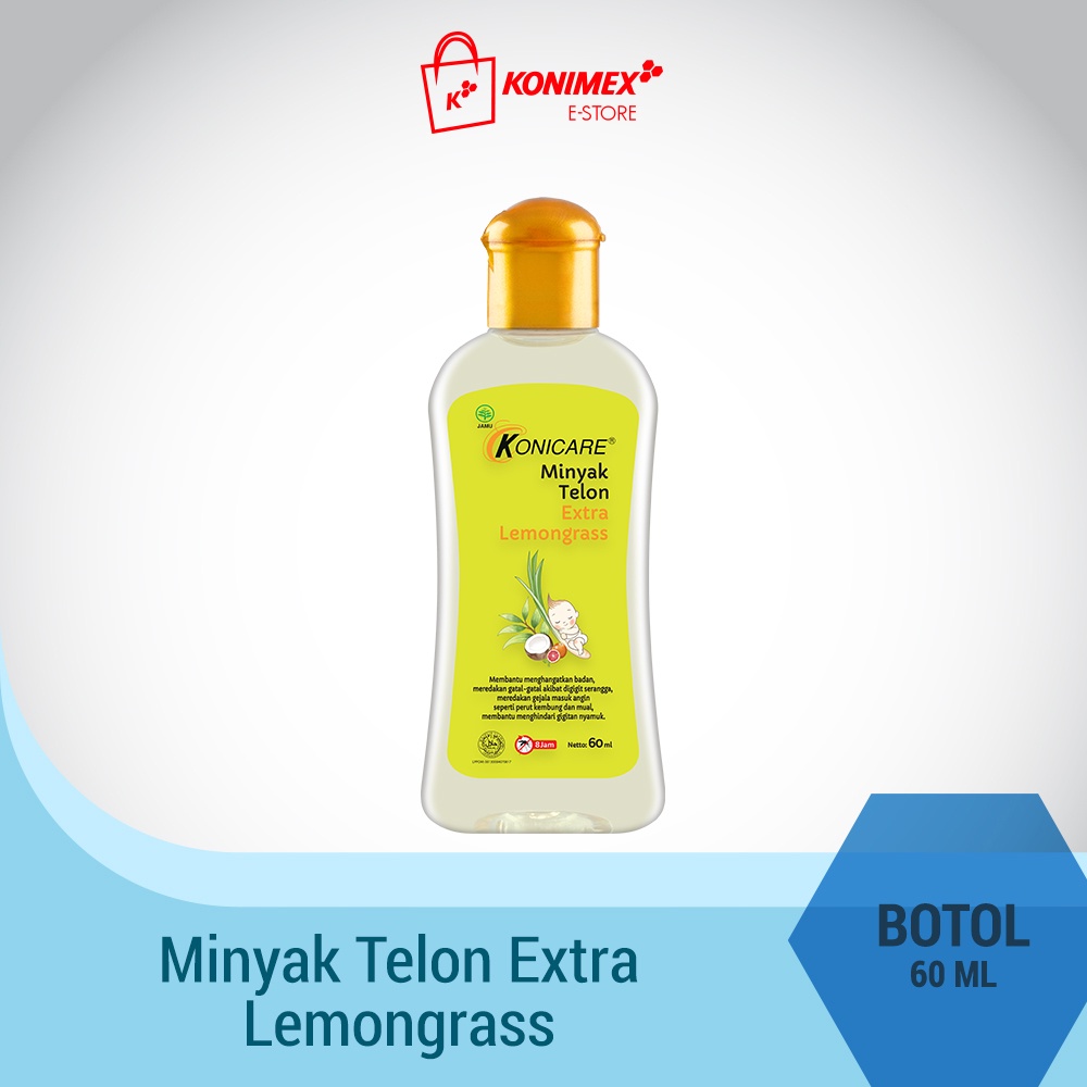 Konicare Minyak Telon 60ml - Extra Lemongrass Konicare Minyak Telon 60ml - Extra Lemongrass