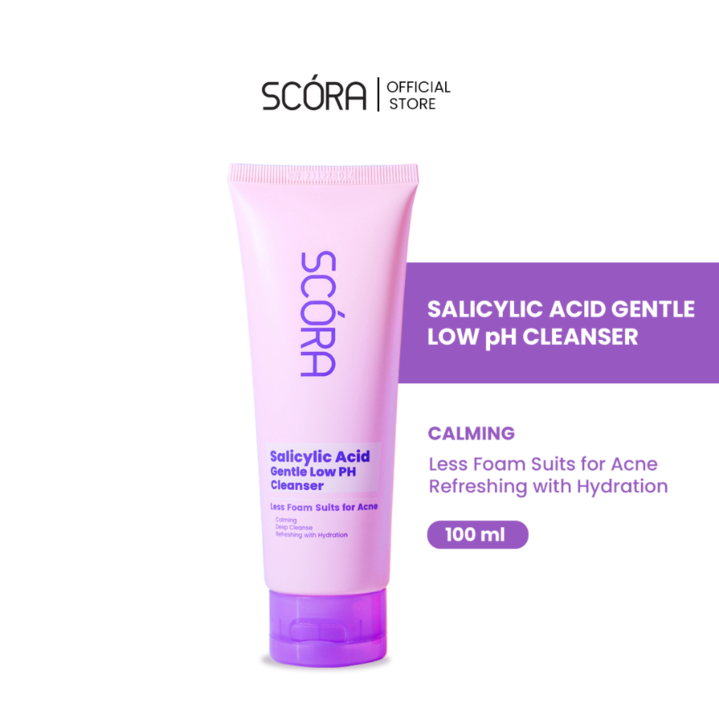 Scora Salicylic Acid Gentle Low pH Cleanser 100ml