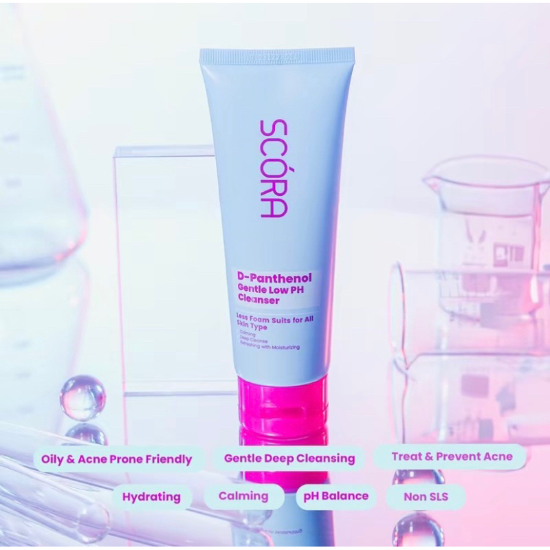 Scora D-Panthenol Gentle Low pH Cleanser 100ml