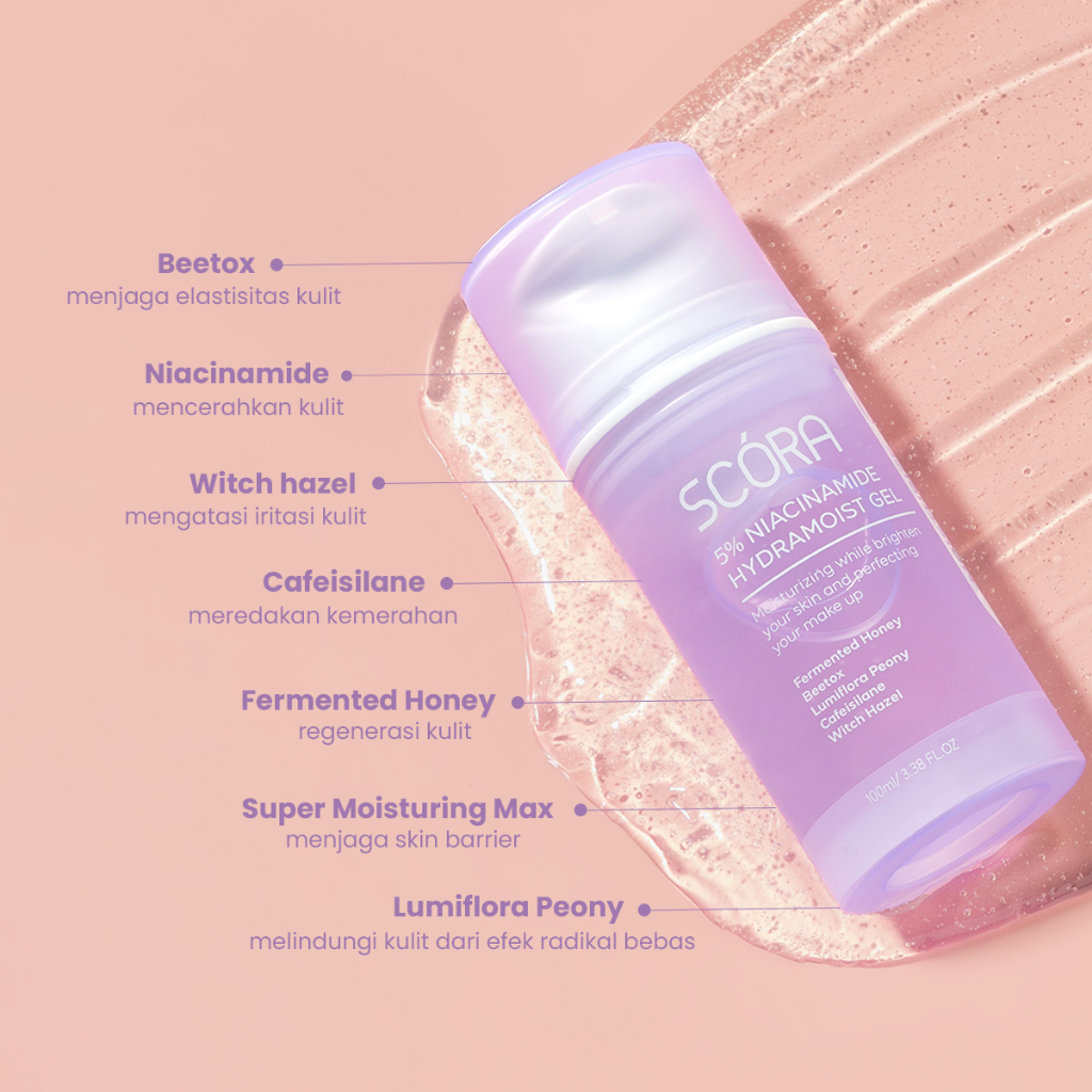 Scora 5% Niacinamide Hydramoist Gel 100ml