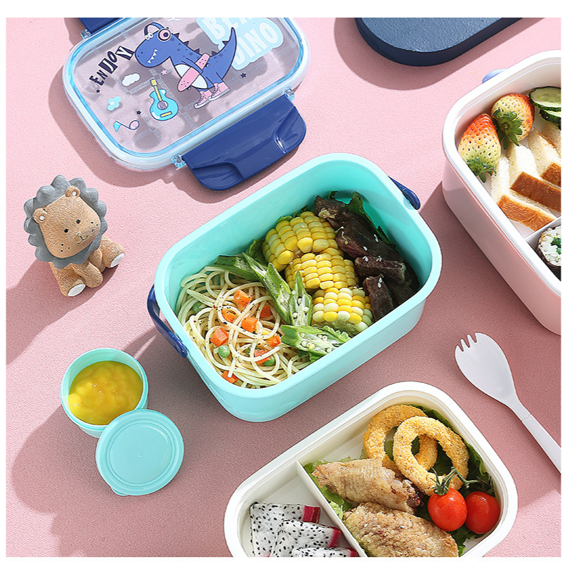 Lunch Box Susun Anak Karakter 2 Sekat 1600ml (Free Sendok + Tempat Kuah) (2572) Lunch Box Susun Anak Karakter 2 Sekat 1600ml (Free Sendok + Tempat Kuah) (2572)