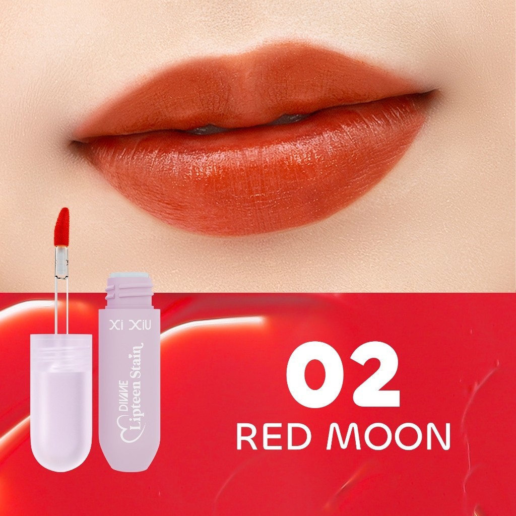 Xi Xiu Divine Lipteen Stain 2.5gr - 02 Red Moon