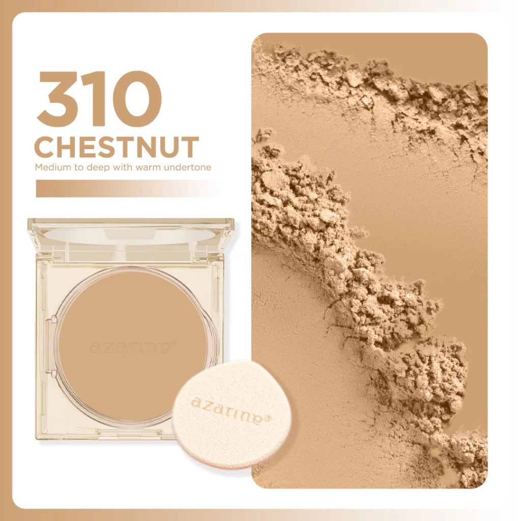 Azarine It's So Porefect Powder Foundation 8gr - 310 Chestnut