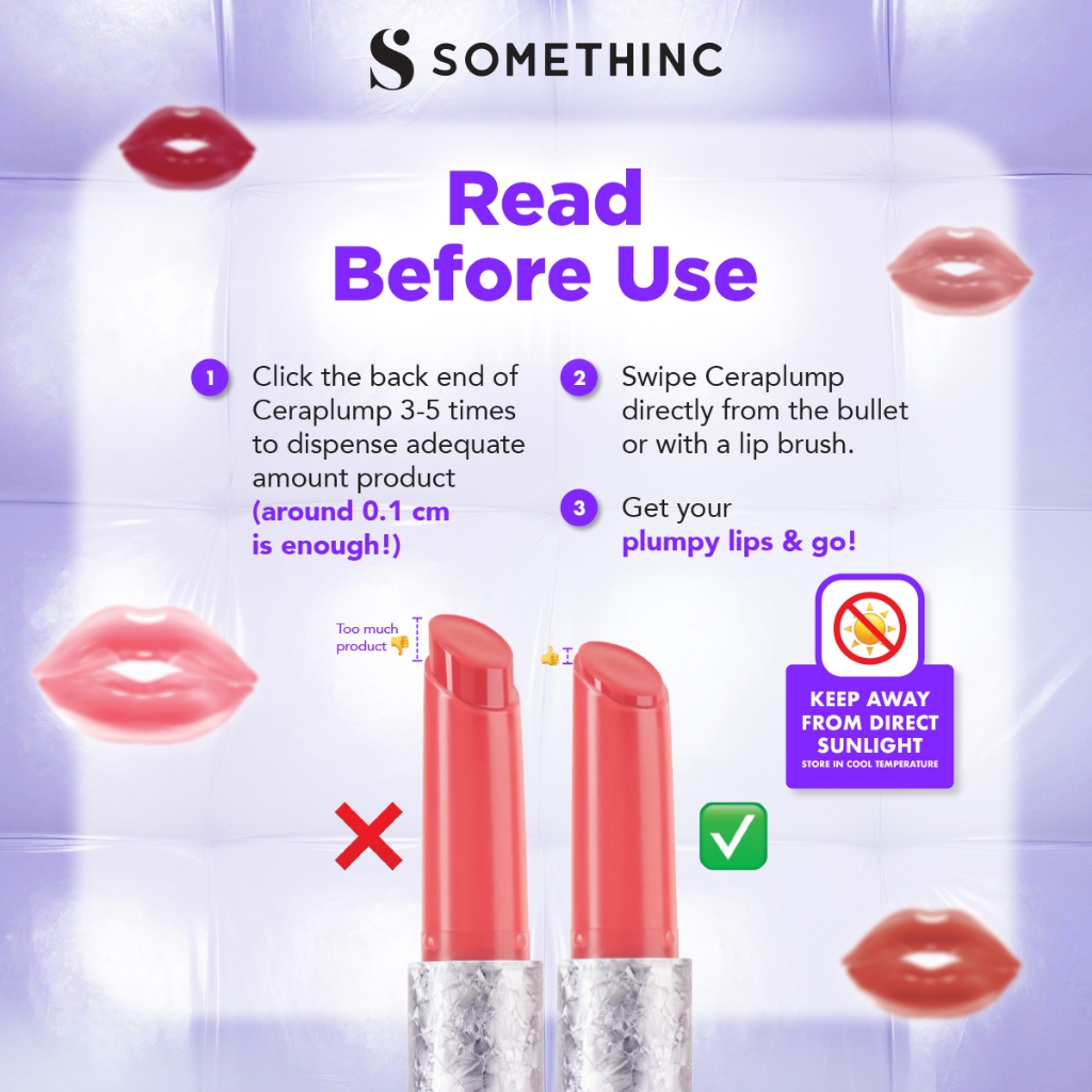 Somethinc Ceraplump Tinted Lip Balm SPF25 PA++++ 2gr - 04 Lace Somethinc Ceraplump Tinted Lip Balm SPF25 PA++++ 2gr - 04 Lace
